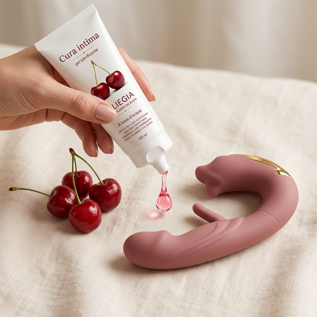 Třešňový lubrikační gel na vodní bázi (100 ml)